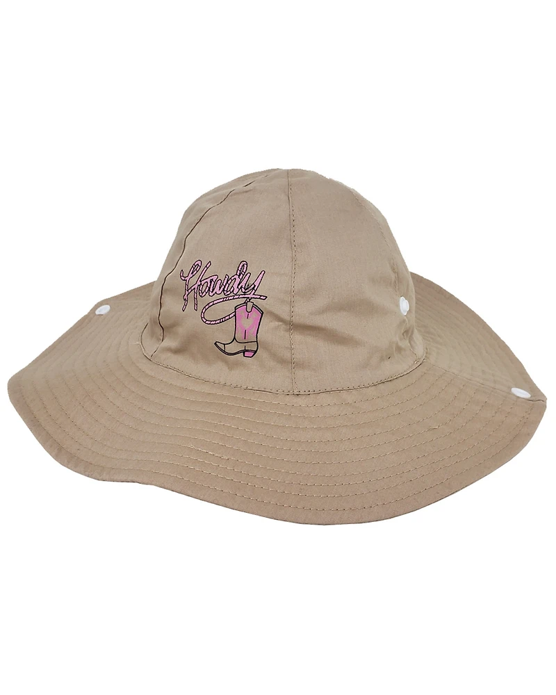 Peter Grimm Girls' Howdy Bucket Hat