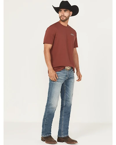 Cody James Men's Hombre Wash Jackson Slim Straight Stretch Denim Jeans