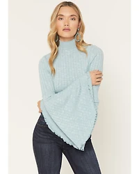 Shyanne Women's Solid Long Bell Sleeve Shirt