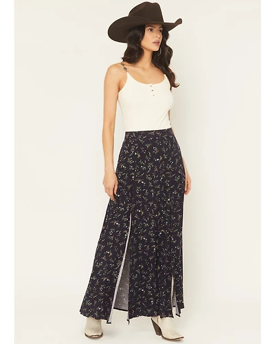 Idyllwind Women's Trinity Ditsy Floral Print Maxi Skirt