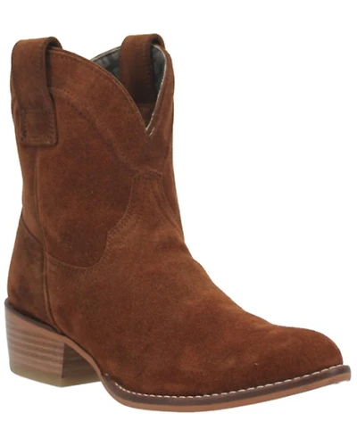 Dingo Women's Tumbleweed Leather Western Fashion Booties - Round Toe