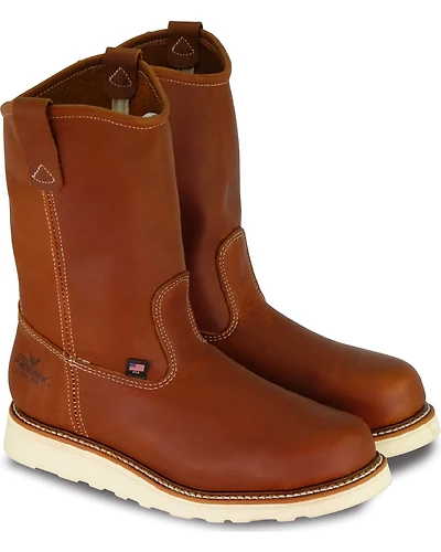 Thorogood Men's American Heritage Wellington USA Wedge Sole Boot - Soft Toe