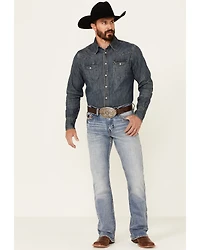 Cody James Core Men's Holt Wash Wyatt Slim Bootcut Stretch Denim Jeans