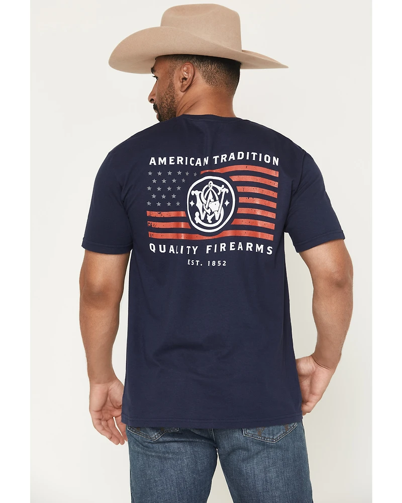 Smith & Wesson Men's American Tradition Short Sleeve Graphic T-Shirt