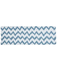 HiEnd Accents Catalina Chevron Print Super King Bed Runner