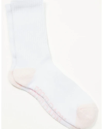 Boot Barn Women's Basic Crew Socks - 3 Pack