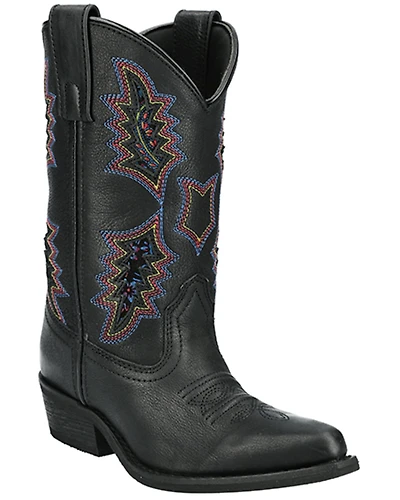 Smoky Mountain Little Girls' Sierra Western Boots - Snip Toe