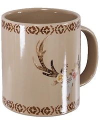HiEnd Accents Skull And Floral Mug Set