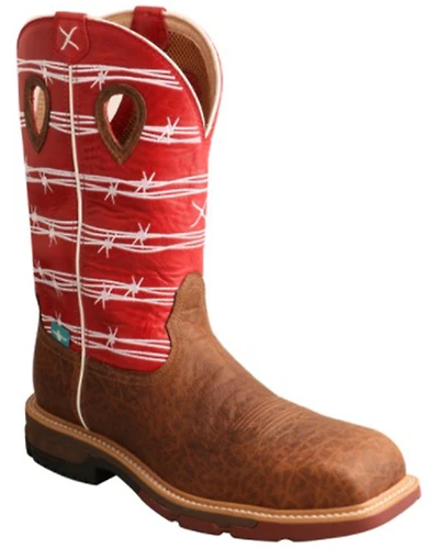 Twisted X Men's CellStretch Waterproof Work Boots - Nano Composite Toe