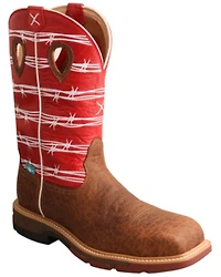 Twisted X Men's CellStretch Waterproof Work Boots - Nano Composite Toe