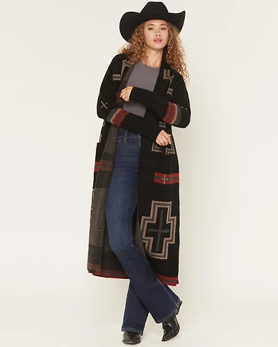 Pendleton Women's Southwestern Print Duster