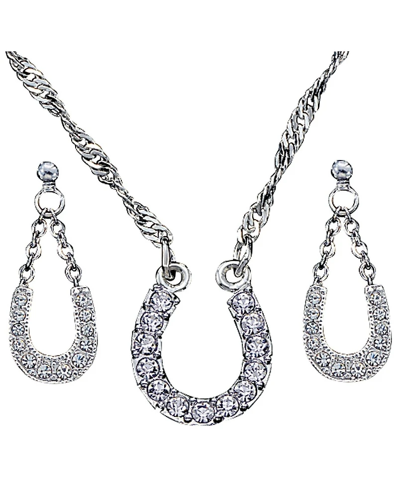 Montana Silversmiths Women's Horseshoe Jewelry Set
