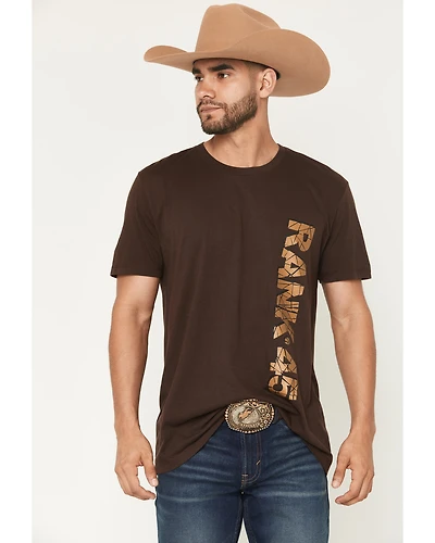 RANK 45® Men's Shattered Short Sleeve Graphic T-Shirt