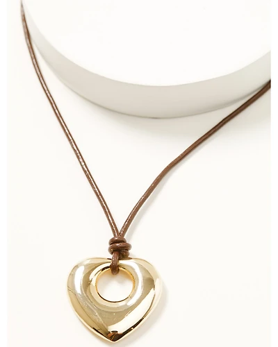 Shyanne Women's Molten Heart Necklace
