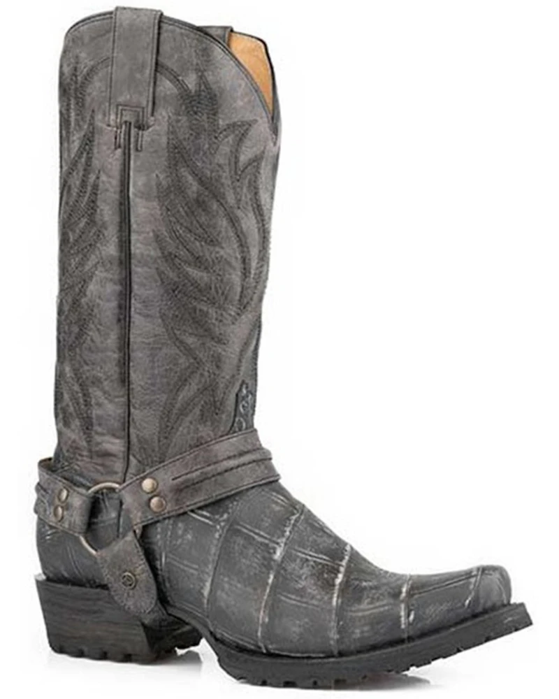 Roper Men's Diesel Lug Western Boots - Snip Toe