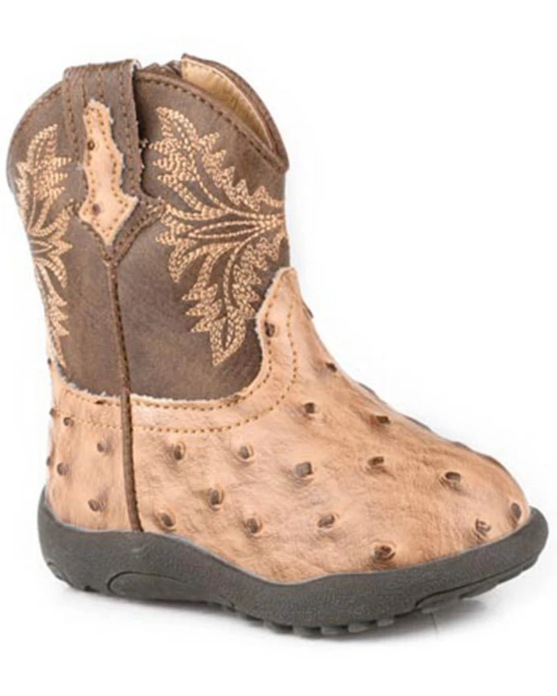 Roper Infant Boys' Cowbabies Jed Western Boots - Round Toe