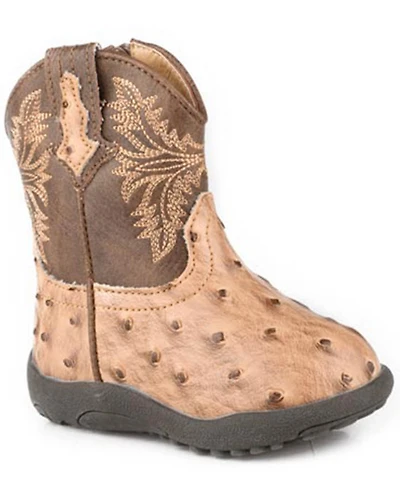 Roper Infant Boys' Cowbabies Jed Western Boots - Round Toe