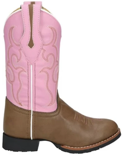 Smoky Mountain Girls' Mustang Western Boots - Round Toe
