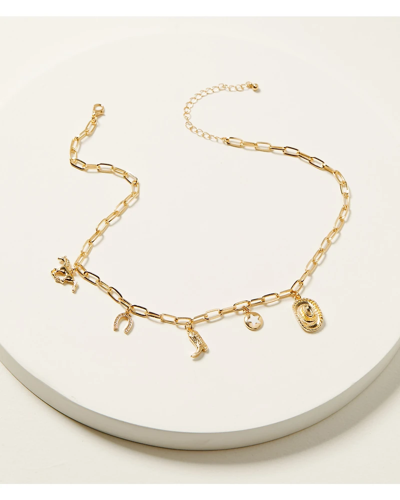 Shyanne Women's Western Charm Necklace