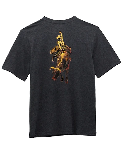 Wrangler Boys' Bronco Short Sleeve Graphic T-Shirt