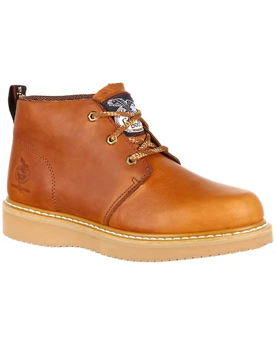 Georgia Boot Men's Wedge Chukka Work Shoes - Composite Toe