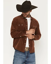 Panhandle Slim Men's Corduroy Long Sleeve Snap Western Shirt