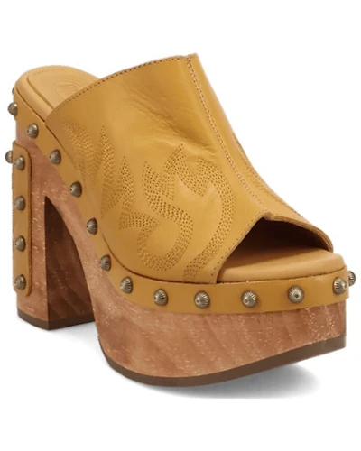 Dingo Women's Free Spirit Wooden Sandals