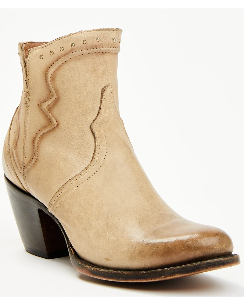 Lucchese Women's Karla Fashion Booties - Round Toe