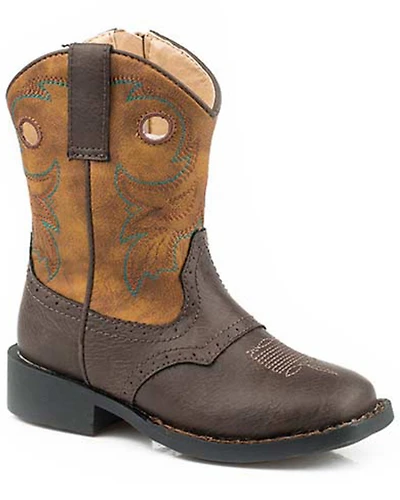 Roper Toddler Boys' Daniel Western Boots - Round Toe