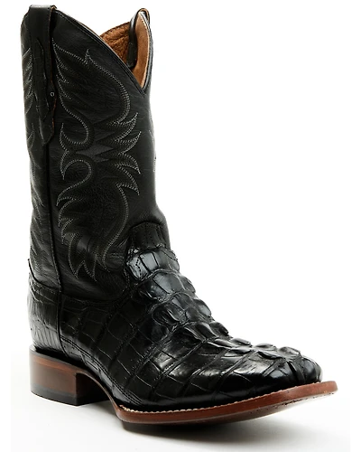 Cody James Men's Exotic Alligator Western Boots - Broad Square Toe