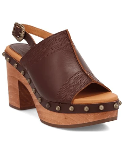 Dingo Women's Clover Wooden Sandals