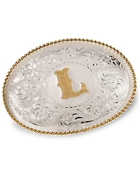 Montana Silversmiths Initial L Western Belt Buckle