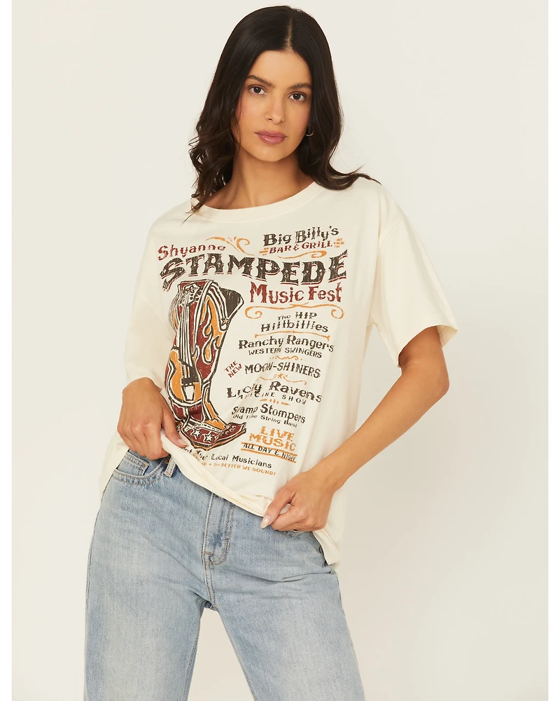 Shyanne Women's Stampede Boot Short Sleeve Graphic Tee