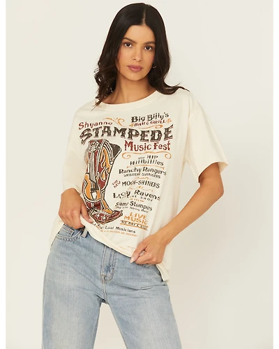 Shyanne Women's Stampede Boot Short Sleeve Graphic Tee
