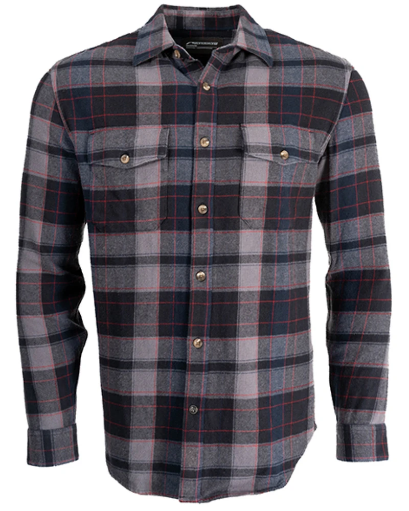 Mountain Khakis Men's Gatlin Plaid Print Long Sleeve Button-Down Flannel Shirt
