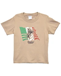 Cowboy Hardware Boys' Bullrider Mexican Flag Short Sleeve Graphic T-Shirt