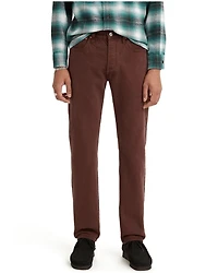 Levi's Men's Mahogany 501 Regular Straight Leg Jeans
