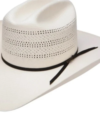 Resistol 20X Natural Chase Shantung Straw Western Hat