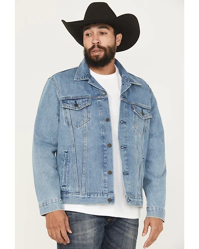 Levi's Men's Light Wash Denim Trucker Jacket