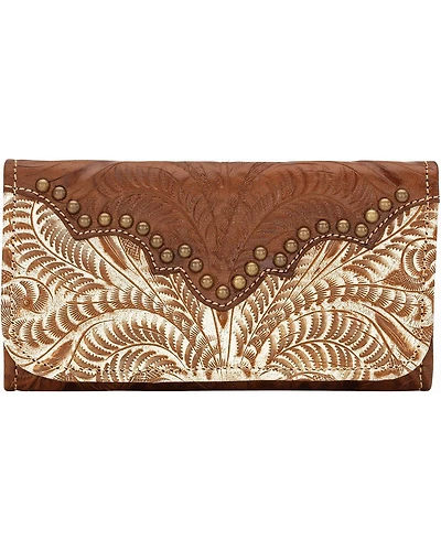 American West Annie's Secret Tri-fold Wallet