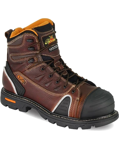Thorogood Men's GenFlex2 6" Lace-to-Toe Work Boots - Composite Toe