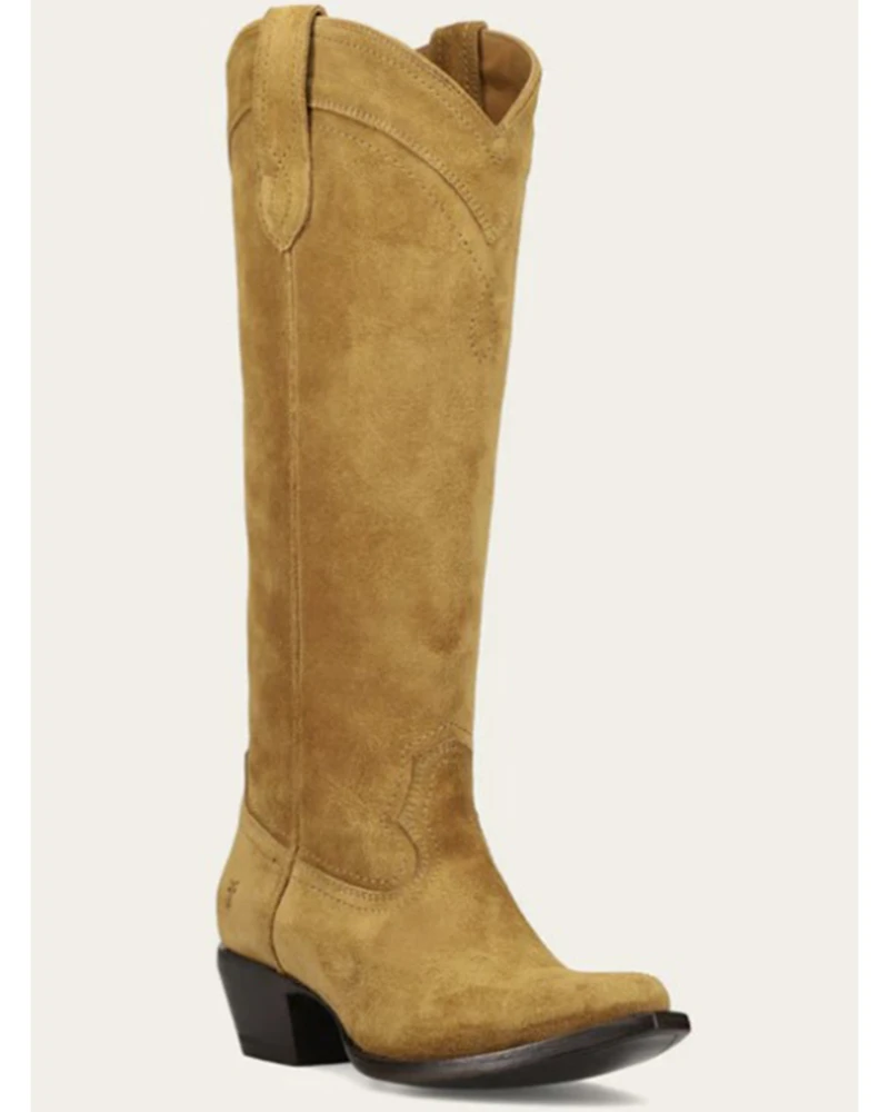 Frye Women's Sacha At The Knee Western Boots - Snip Toe