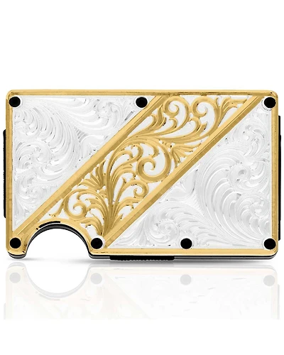 Montana Silversmiths Men's Gold Hour Credit Card and Cash Case