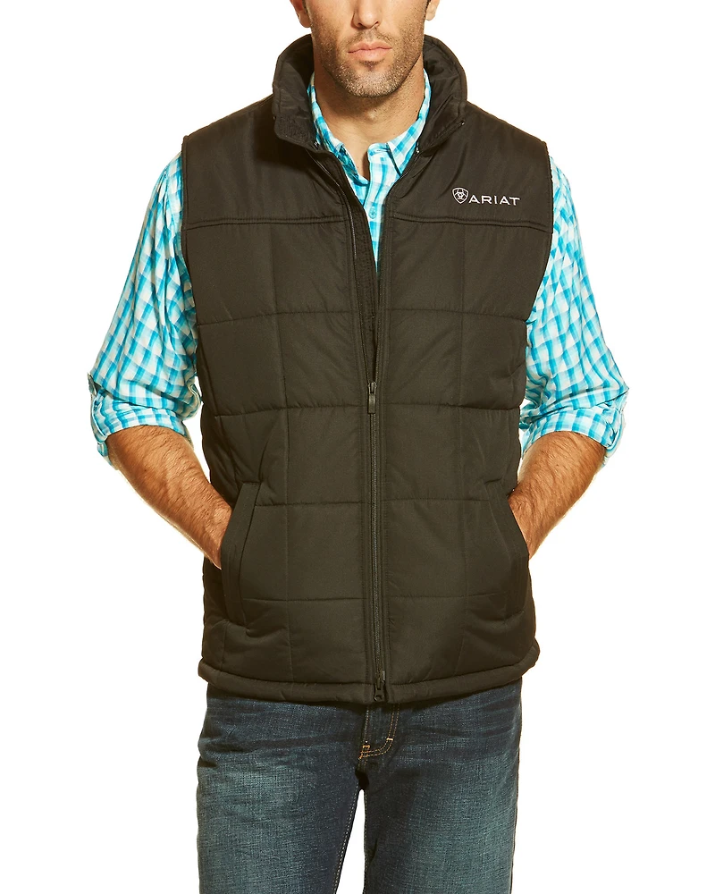 Ariat Men's Crius Zip-Front Vest - Big