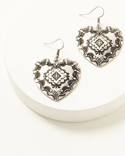 Shyanne Women's Wildheart Concho Statement Earrings