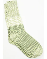 World's Softest Women's Weekend Gallery Textured Crew Socks