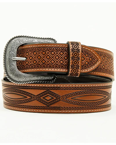 Cody James Men's Geo Embossed Western Belt