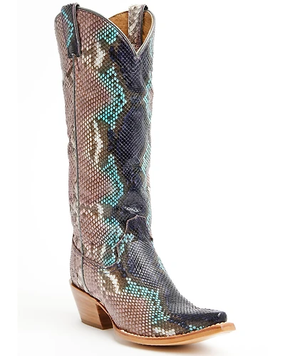 Idyllwind Women's Slay Exotic Python Western Boots - Snip Toe