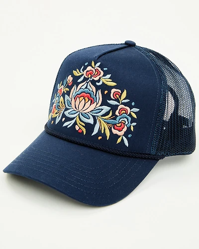 Shyanne Girls' Primrose Floral Embroidered Ball Cap