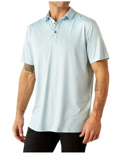 Ariat Men's Charger 2.0 Short Sleeve Fitted Polo Shirt